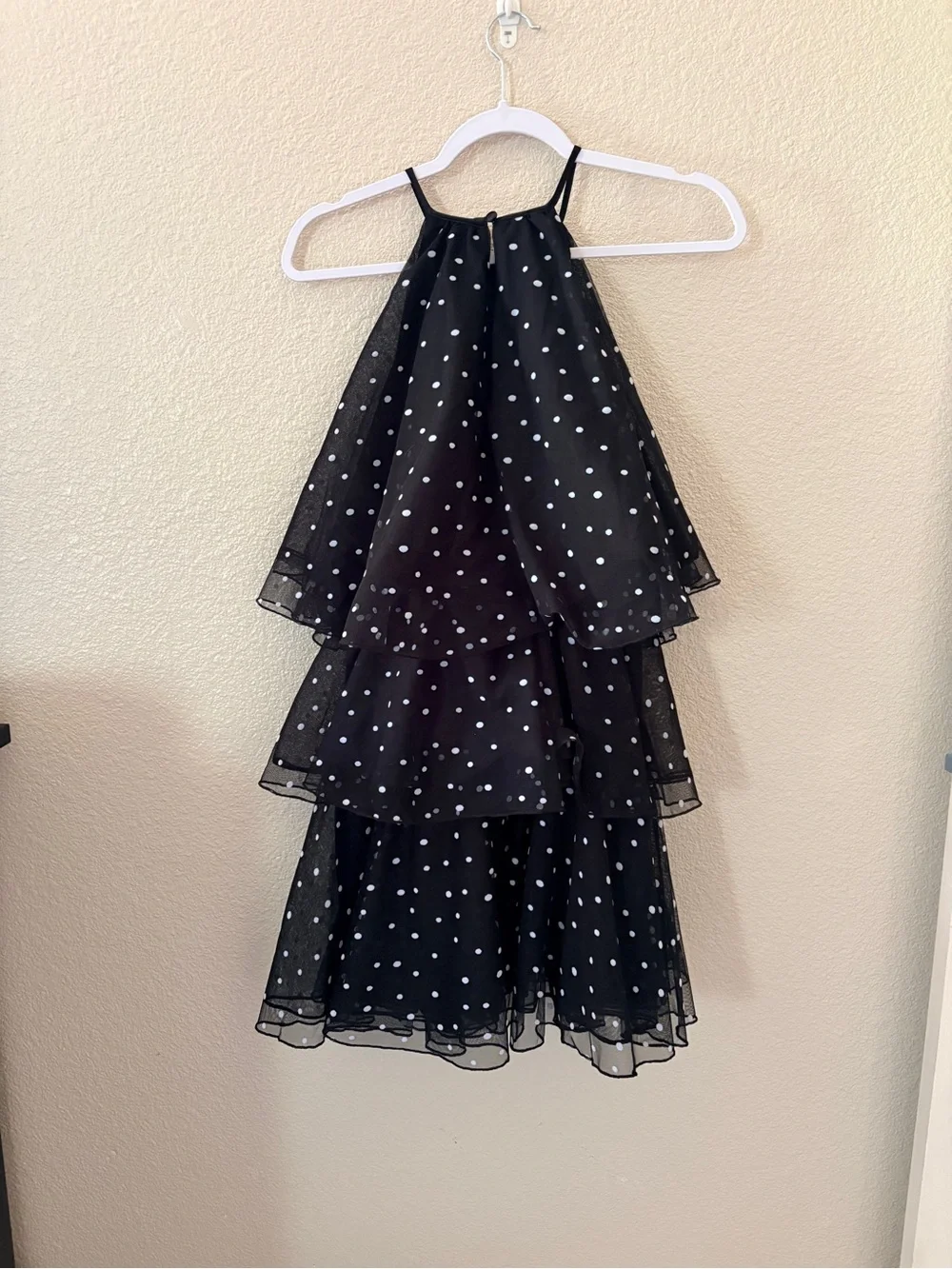 Kate Spade New York x Target black and white polka dot tired dress Small - Picture 4 of 8
